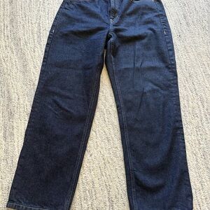 Women’s Banana Republic high rise, straight leg, dark rinse 2024 jeans